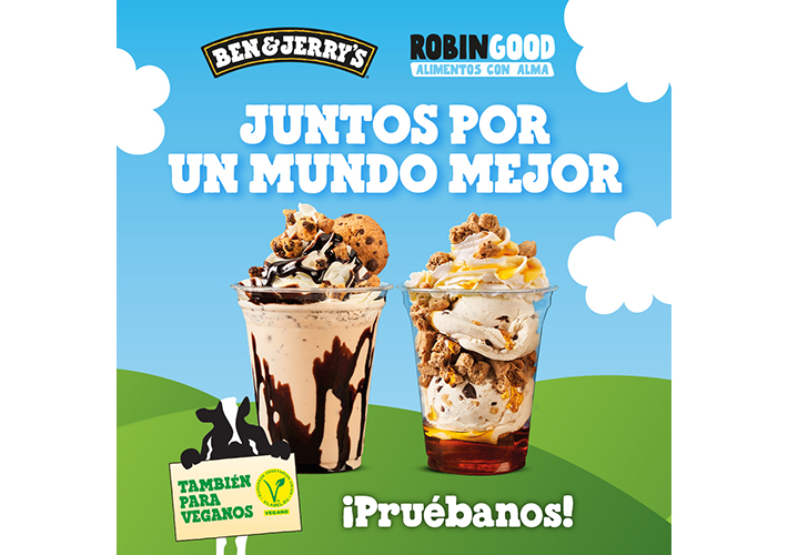 Foto Ben&Jerry’s y Robingood se unen en una colaboración con valores y lanzan una nueva oferta de productos “con alma”